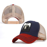 animal cartoon rabbit embroidery baseball net cap