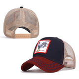 animal cartoon rabbit embroidery baseball net cap